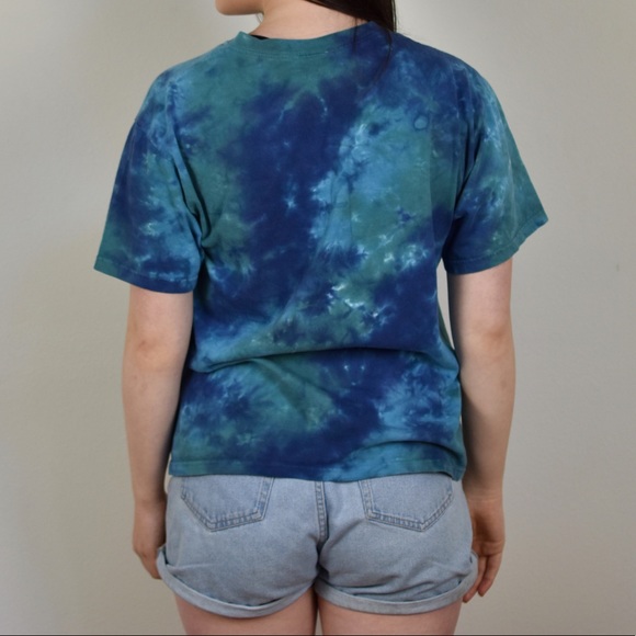 Pink Floyd Tie Dye Short Sleeve Band T-Shirt - Picture 5 of 5